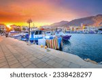 Scenic Pothia the capital of Kalymnos island, Dodecanese, Greece