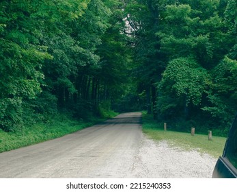 Scenic Road In Western Pennsylvania 