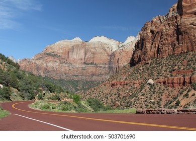 Scenic Road, Zion National Park, Utah