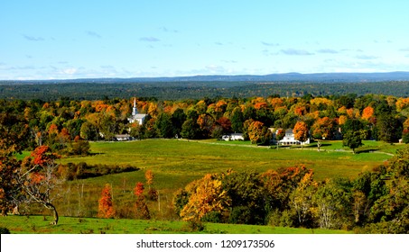 Scenic Rural View In Central Massachusetts