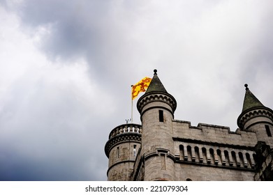 Scenic Summer View Of Balmoral Castle, Summer Home Of The British Royal Family