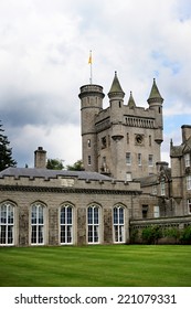 Scenic Summer View Of Balmoral Castle, Summer Home Of The British Royal Family