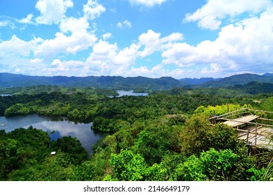 Scenic View of Bengoh Dam water catchment area from Sting Village