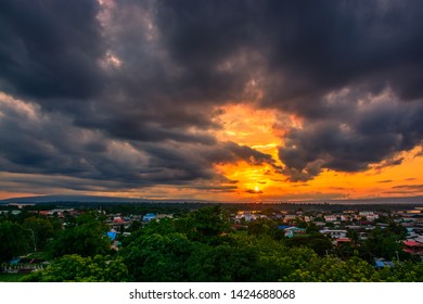Scenic View Of Dramatic Sky