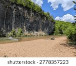 Scenic view at Echo Bluff State Park, MIssouri.