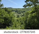 Scenic view at Echo Bluff State Park, MIssouri.