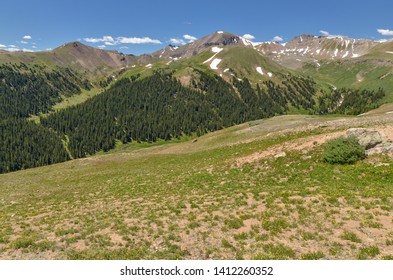 Scenic View Of Independence Mountain In Sawatch Range (Pitkin County, Colorado, USA)