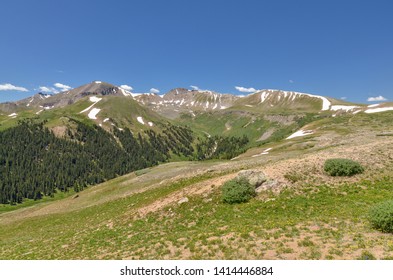 Scenic View Of Independence Mountain In Sawatch Range (Pitkin County, Colorado, USA)