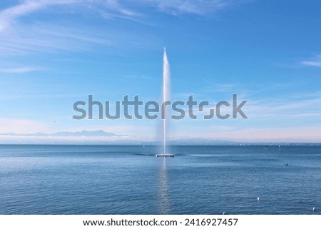 The Scenic View of Lake Constance from Friedrichshafen in Summer [[stock_photo]] © 