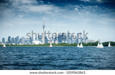 Similar – Foto Bild #A# Big Toronto Stadt