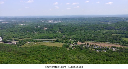 Scenic View From Lookout Mountain, Georgia