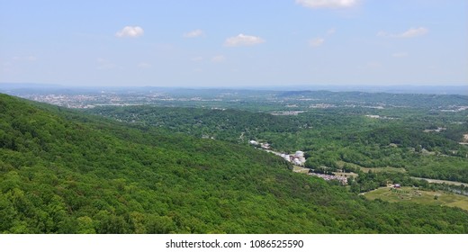 Scenic View From Lookout Mountain, Georgia