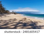A scenic view of Makena Beach State Park (Big Beach), island of Maui, Hawaii, USA