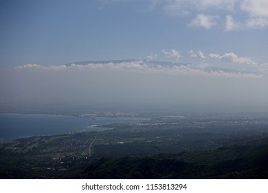 Scenic View Of Mount Haleakala On Mauic, Hawaii