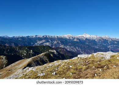 Scenic View Of Mount Triglav In Julian Alps, Slovenia