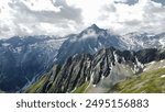 scenic view of mountains in the austrian alps