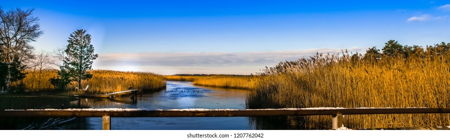 Scenic View Of The Mullica River