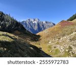 Scenic View at North Cascades National Park, WA (Cascade Pass and Sahale Arm Trail)