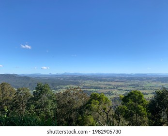 Scenic View On The Tamborine Mountain In Australia