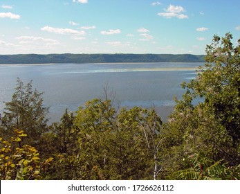 Scenic View Over Lake Pepin