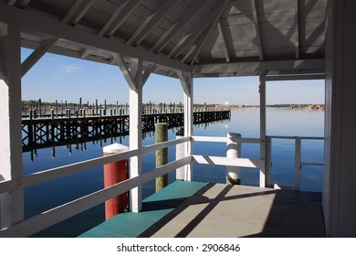 Scenic View From Pier, Horizontal