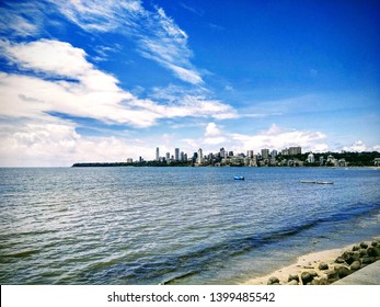 Scenic View From Queen's Necklace - Marine Lines, Mumbai