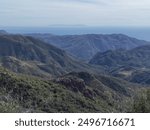 Scenic view at Santa Monica Mountains National Recreation Area, California.