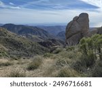 Scenic view at Santa Monica Mountains National Recreation Area, California.