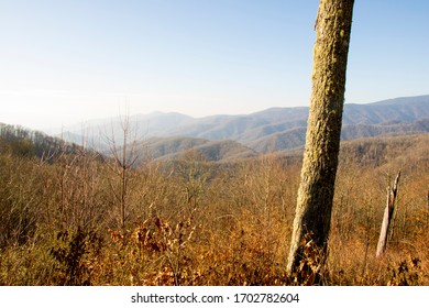 Scenic view of the Smoky Mountains