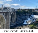 Scenic view of Spokane falls