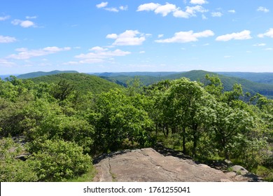 Scenic View From The Summit Of Butter Hill At Storm King State Park, New York