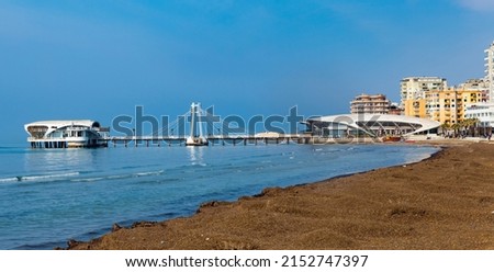 Similar – Image, Stock Photo Seashore bank Adriatic Sea