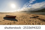 Scenic view of Nature´s Valley Lagoon, Western Cape, South Africa