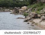 Scenic views of lake at Eisenhower State park