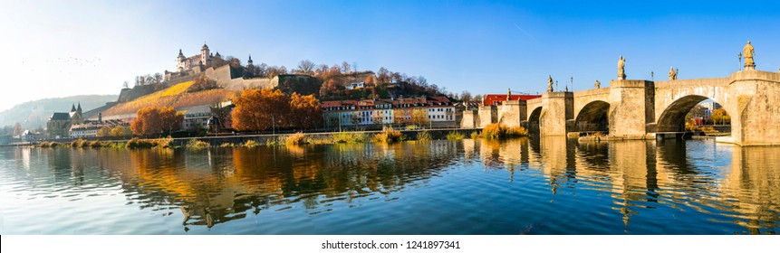 Scenic Wurzburg Town - Famous 