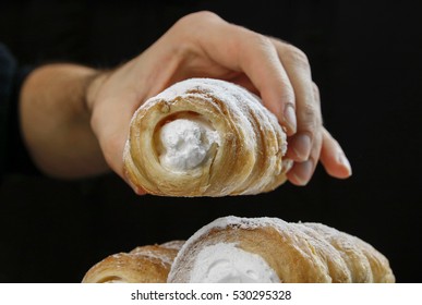 Schaumrollen - Austrian cream pastry