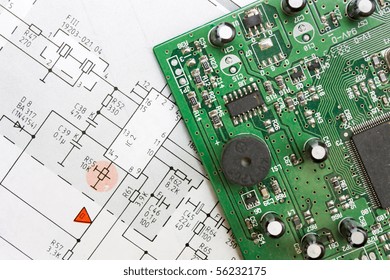 Schematic Diagram - Design Of Electronic Circuit And Electronic Board