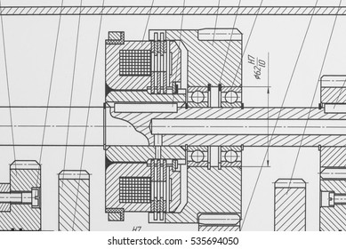 Scheme Technical Drawing Stock Photo (Edit Now) 535694050