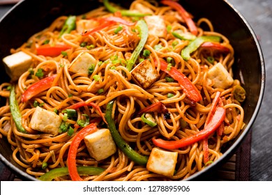 Indian Stir Fried Chow Mein Hakka Stock Photo 1550053757 | Shutterstock