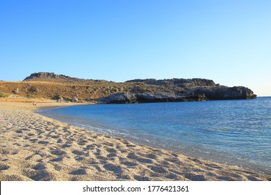 Schinaria Beach At Rethymno Crete