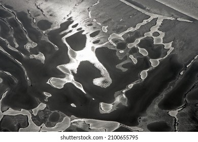 SCHLESWIG HOLSTEIN, North Sea, Wadden Sea National Park, Sea Floor At Low Tide