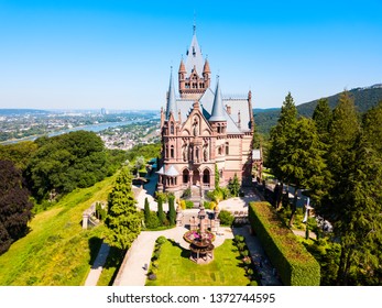 Schloss Drachenburg Castle Palace Konigswinter On Stock Photo ...