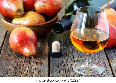 Schnapps With Pears And Spices