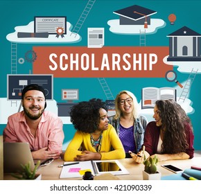 Scholarship Aid College Education Loan Money Concept