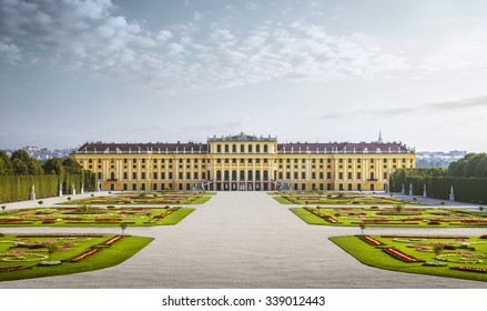 Schonbrunn Palace In Vienna, Austria