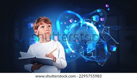Similar – Image, Stock Photo Blick in die Kugel – Eine Hand hät eine große Rauchquarzkugel mit Lufteinschlüssen. Die Finger und Licht spiegeln sich darin