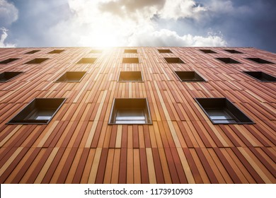 School Building. Exterior View Of School.