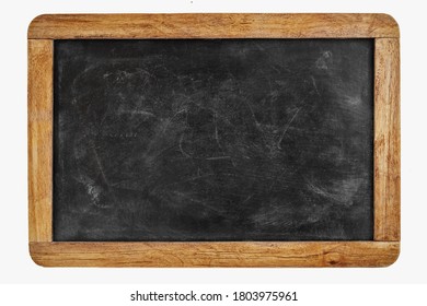 School Chalk Board With Vintage Wooden Frame. Background.