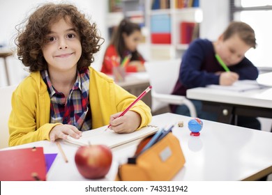 School Children In Classroom