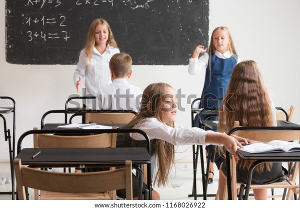 School Children Classroom Lesson Little Boys Stock Photo Edit Now